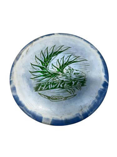Used Innova HAWKEYE HAILEY KING Disc Golf Driver White 173g 11835-S000210228