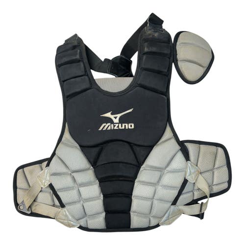 Used Mizuno MIZUNO SAMURAI CHEST YTH Catchers Chest Protector Black Youth 11835-S000210273