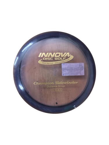 Used Innova CHAMPION SIDEWINDER Disc Golf Driver Black 166g 11835-S000210292