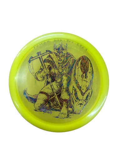 Used Innova CHAMPION TEEBIRD SKULBOY Disc Golf Driver Optic Yellow 167g 11835-S000210295