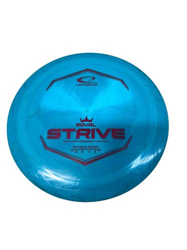 Used Latitude 64 ROYAL GRAND STRIVE Disc Golf Driver Teal 173g 11835-S000210317