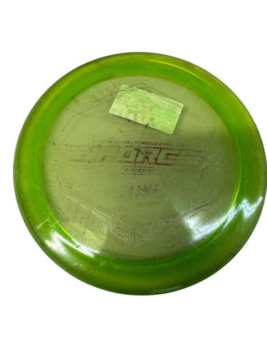 Used Dynamic Discs WYSOCKI 2X ENFORCER Disc Golf Driver Neon Green 169g 11835-S000210352