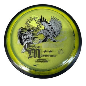 Used MVP SYNERGY EAGLE MCMAHON Disc Golf Driver Optic Yellow 11835-S000210350