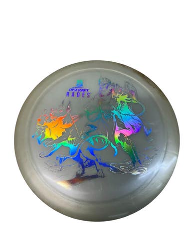 Used Discraft BIG Z HADES Disc Golf Driver White 173g 11835-S000210355