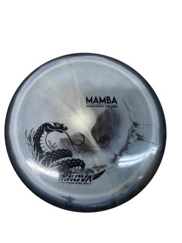 Used Innova TOUR SERIES GLOW KORVER MAMBA Disc Golf Driver Grey 169g 11835-S000210353