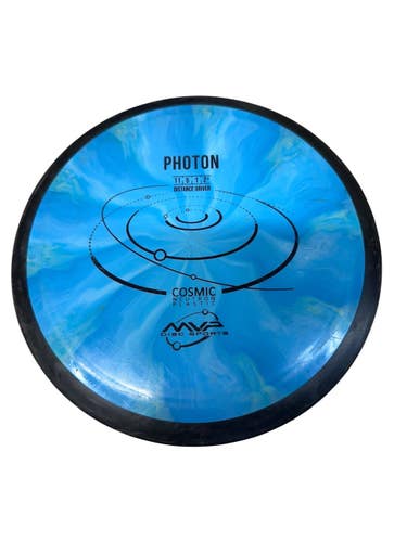 Used MVP COSMIC NEUTRON PHOTON Disc Golf Driver Carolina Blue 11835-S000210387