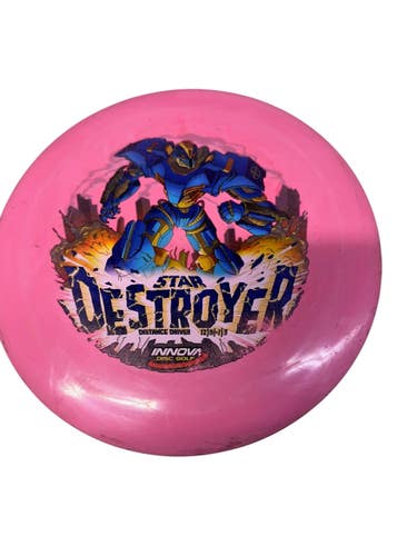 Used Innova STAR DESTROYER Disc Golf Driver Pink 11835-S000210359