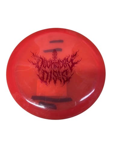Used ABOMINATION Disc Golf Driver Red 175g 11835-S000210380