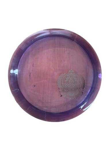 Used Thought Space Athletics ETHOS OMEN Disc Golf Driver Purple 11835-S000210286