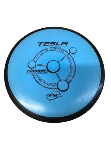 Used MVP FISSION TESLA Disc Golf Driver Royal Blue 165g 11835-S000210358
