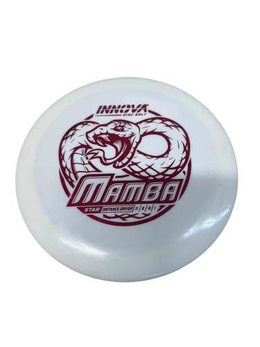 Used Innova STAR MAMBA Disc Golf Driver White 157g 11835-S000210321
