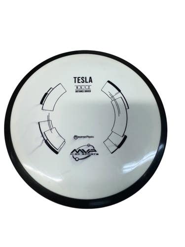 Used MVP NEUTRON TESLA Disc Golf Driver White 173g 11835-S000210344