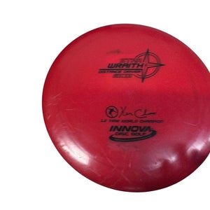 Used Innova STAR WRAITH CLIMO 12X Disc Golf Driver Red 11835-S000210362
