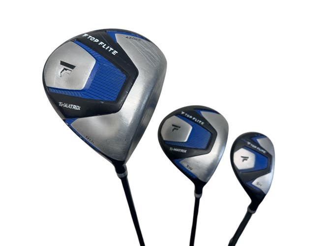 Used Top Flite TI MATRIX Mens Complete Set RH 9 Piece 11835-S000210431