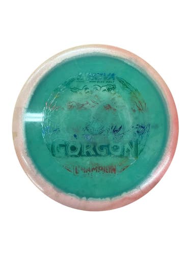 Used Innova TEAM CHAMP SERIES GORGON Disc Golf Driver Green 11835-S000210049