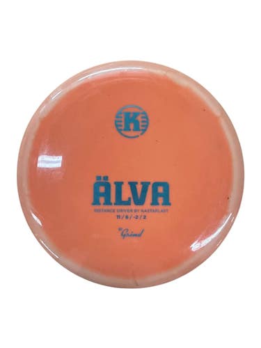 Used Kastaplast K1 GRIND ALVA Disc Golf Driver Orange 175g 11835-S000210048