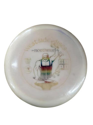 Used Westside VIP NORTHMAN Disc Golf Driver White 174g 11835-S000210092