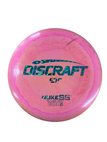 Used Discraft ESP NUKE SS Disc Golf Driver Pink 11835-S000210100