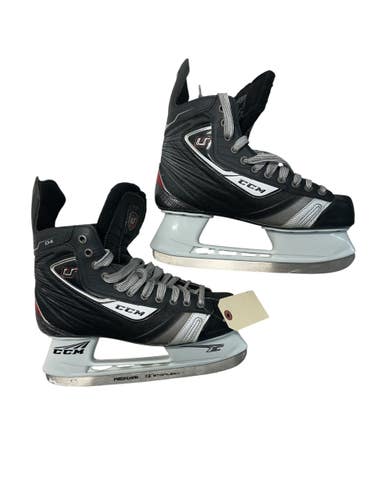 Used CCM U+ 04 Senior Hockey Skate Black Senior 9 11835-S000210148