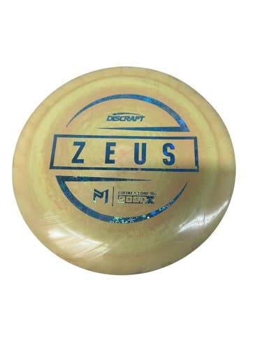 Used Discraft MCBETH ZEUS Disc Golf Driver Gold 11835-S000210170