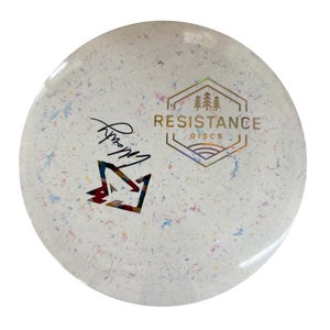 Used Discraft RESISTANCE DISCS LONE WOLF Disc Golf Driver White 171g 11835-S000210185