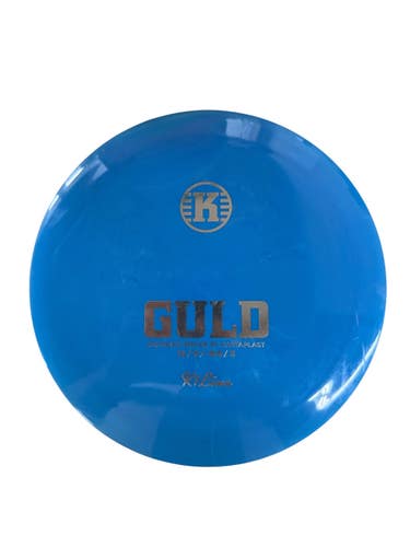 Used Kastaplast GULD Disc Golf Driver Royal Blue 175g 11835-S000210195