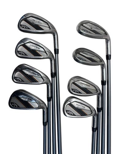 Used Callaway MAVRIK Mens Iron Set RH 5I-GW/AW 11835-S000209935