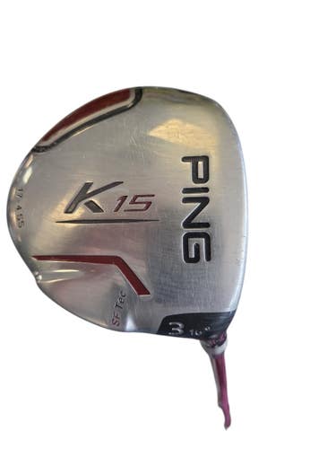 Used Ping K15 Mens Fairway Wood RH 3 Wood 11450-S000525371