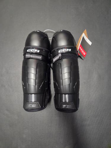 New Junior 12" CCM Tacks XR Pro Shin Pads