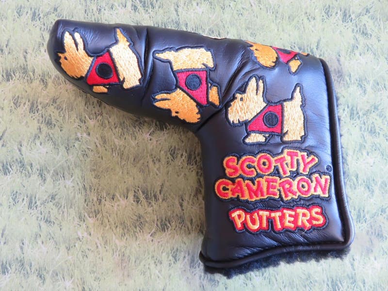 Scotty Cameron JAPAN CLUBピンバッジ ドッグ NEW * Cameron JAPAN GALLERY SCOTTY DANCING DOG Putter Headcover