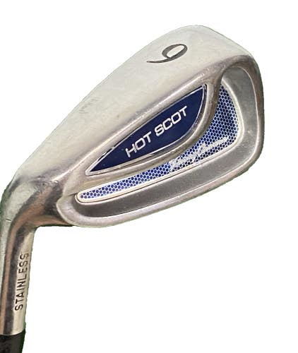Tommy Armour Hot Scot 6 Iron LH Men's TrueTemper Regular Steel 37 Tour Wrap Grip