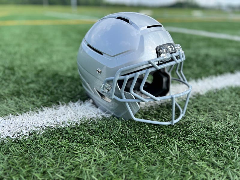 f7 football helmet youth large Schutt Air Molded Gloss Black 2XS TPU cushioning Schutt F7 LX1 Youth Football