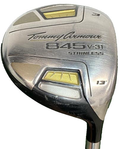 Tommy Armour 845 V-31 3 Wood 13* RH Grafalloy DLT Regular Graphite 42" New Grip