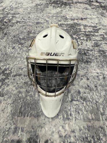 Intermediate Medium 2019 Bauer NME VTX Goalie Mask Pro Stock (Used)