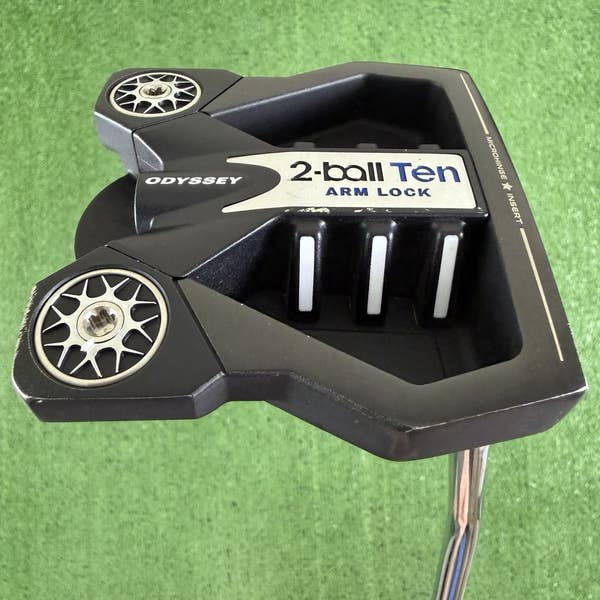 Odyssey 2 Ball Ten Arm Lock Mallet Putter Right Handed 42
