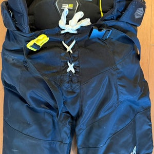 Bauer Supreme 3S Pro Senior Medium Hockey Pants - Black - Clean & Ready (Used)