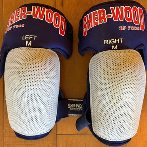 Senior Large Sher-Wood EP 7000 Elbow Pads (Used)