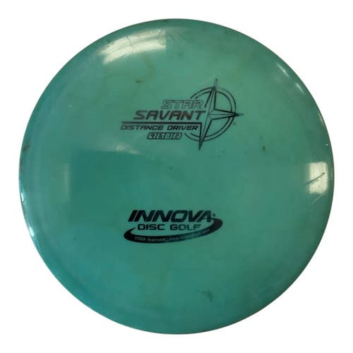 Used Innova STAR SAVANT Disc Golf Driver Teal 169g 11450-S000524845