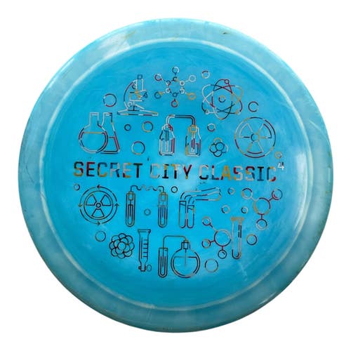 Used Discraft ESP FORCE Disc Golf Driver Royal Blue 175g 11450-S000524854
