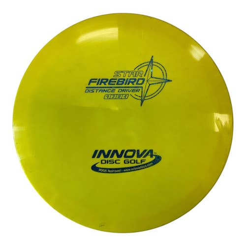 Used Innova STAR FIREBIRD Disc Golf Driver Yellow 173g 11450-S000524858