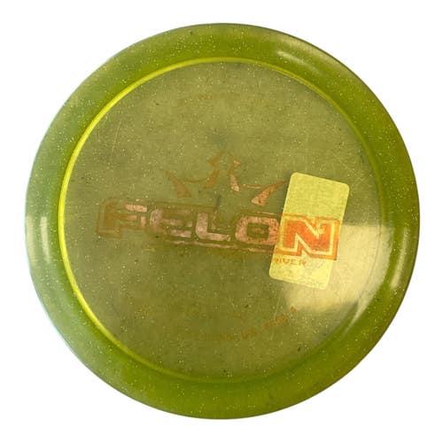 Used Dynamic Discs FELON Disc Golf Driver Yellow 173g 11450-S000524136