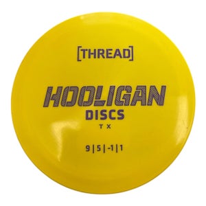Used HOOLIGAN THREAD Disc Golf Driver Yellow 173g 11450-S000525202