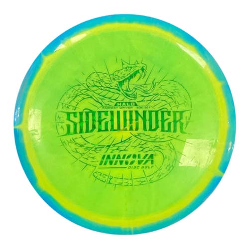 Used Innova HALO STAR SIDEWINDER Disc Golf Driver Kelly green 174g 11450-S000525254