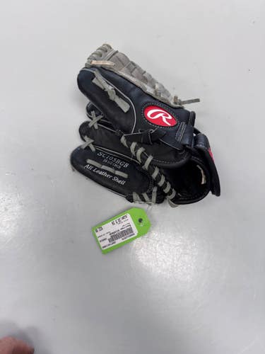 Used Rawlings SC105BGB BB/SB Glove LH Throw Black 10 1/2" 11860-S000312575