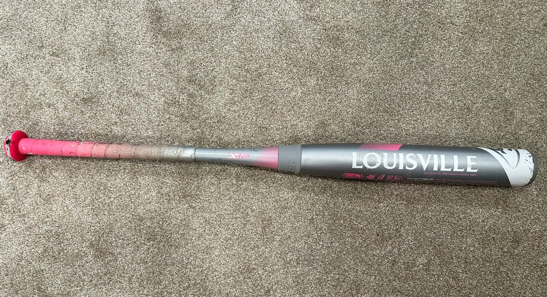 2018 Louisville Slugger X12 Composite Bat (-12) 19 oz 31"