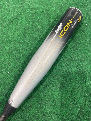2023 Rawlings Icon Composite Bat USABat Certified (-10) Composite 19 oz 29" (Used)