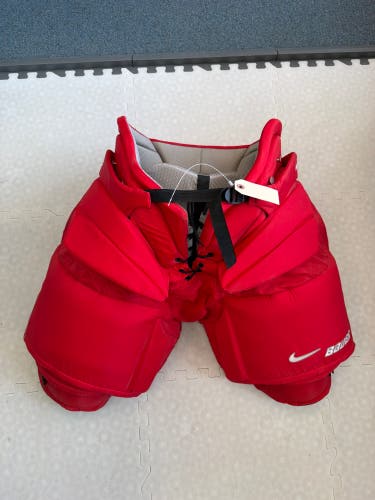 Red Senior XL Bauer Nike Goalie Pants (Used)