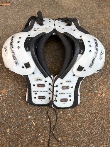 Rawlings SRG Momentum Football Shoulder Pads Youth X-Large 16”-17” 110-140lbs