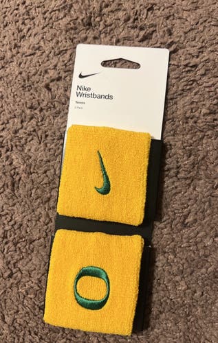 Nike Oregon Ducks Team Issue PE Wristbands