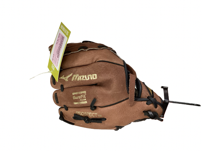 Used Mizuno 10 PROSPECT BB/SB Glove RH Throw Brown 10" 11613-S000186404